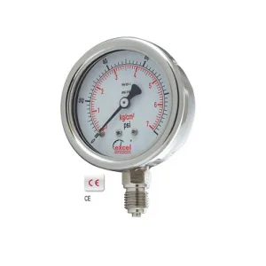 Excel Bourdon Type Pressure Gauges